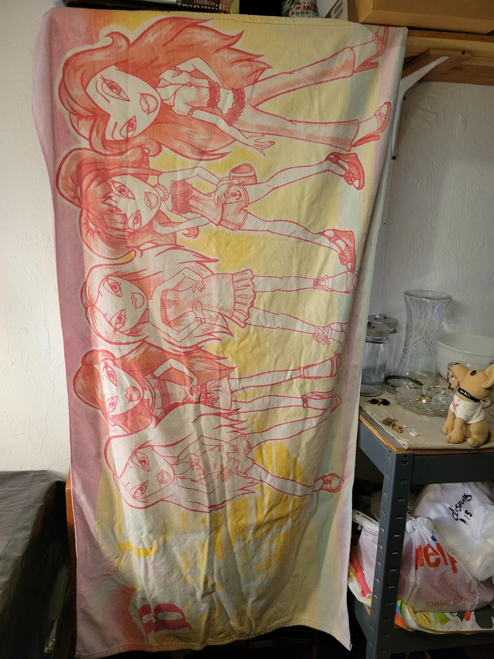 Bratz Vintage Beach Towel 90s 51.5x28